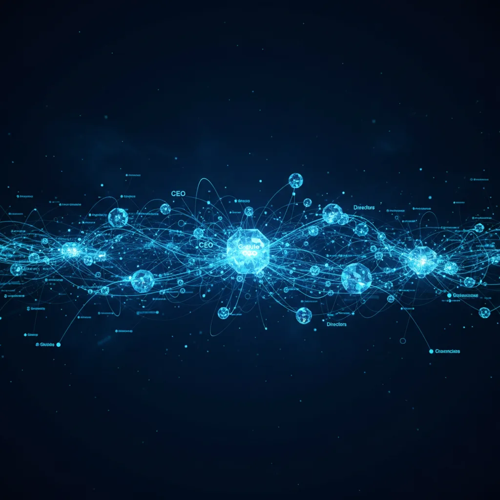 Pharma decision-maker audience network connections