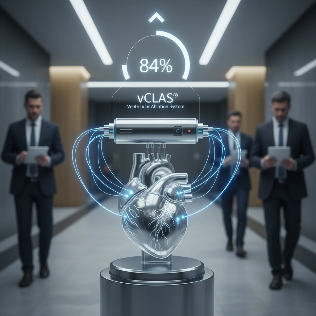 Adagio Medical's vCLAS Ventricular Ablation System Shows 84% Success Rate in Pivotal Trial for Heart Arrhythmia Treatment