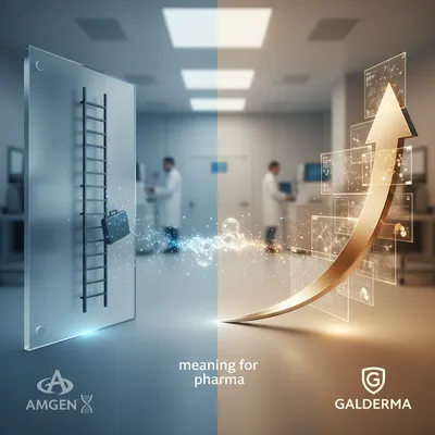 Amgen's CFO Departure and Galderma's New Executive: What It Means for Pharma