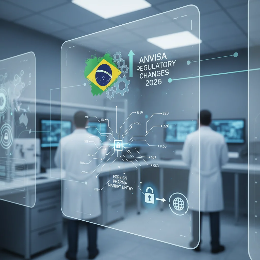 ANVISA Regulatory Changes 2026: Impact on Foreign Pharma Market Entry