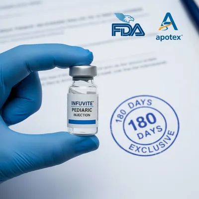 Apotex Receives FDA Approval for Generic Infuvite Pediatric Injection with 180-Day Exclusivity