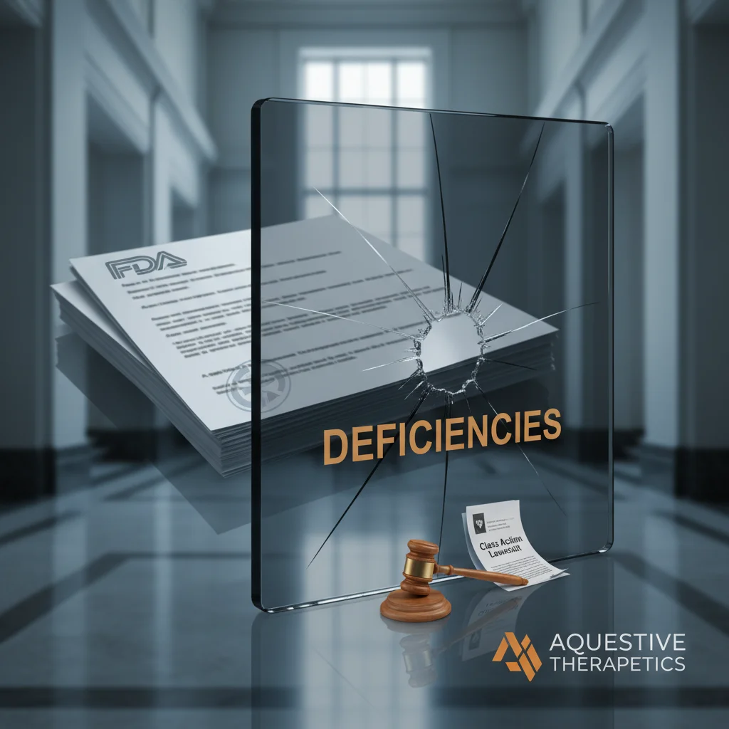 Aquestive Therapeutics Faces FDA Deficiencies for Anaphylm Drug Application, Class Action Lawsuit Filed