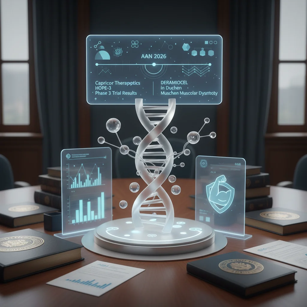 Capricor Therapeutics HOPE-3 Phase 3 Trial Results for Deramiocel in Duchenne Muscular Dystrophy to be Presented at AAN 2026