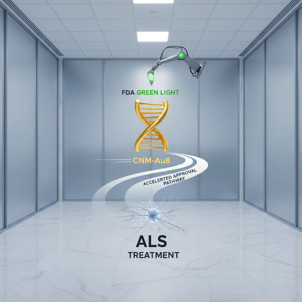 Clene's CNM-Au8 Gets FDA Green Light for Accelerated Approval Pathway in ALS Treatment
