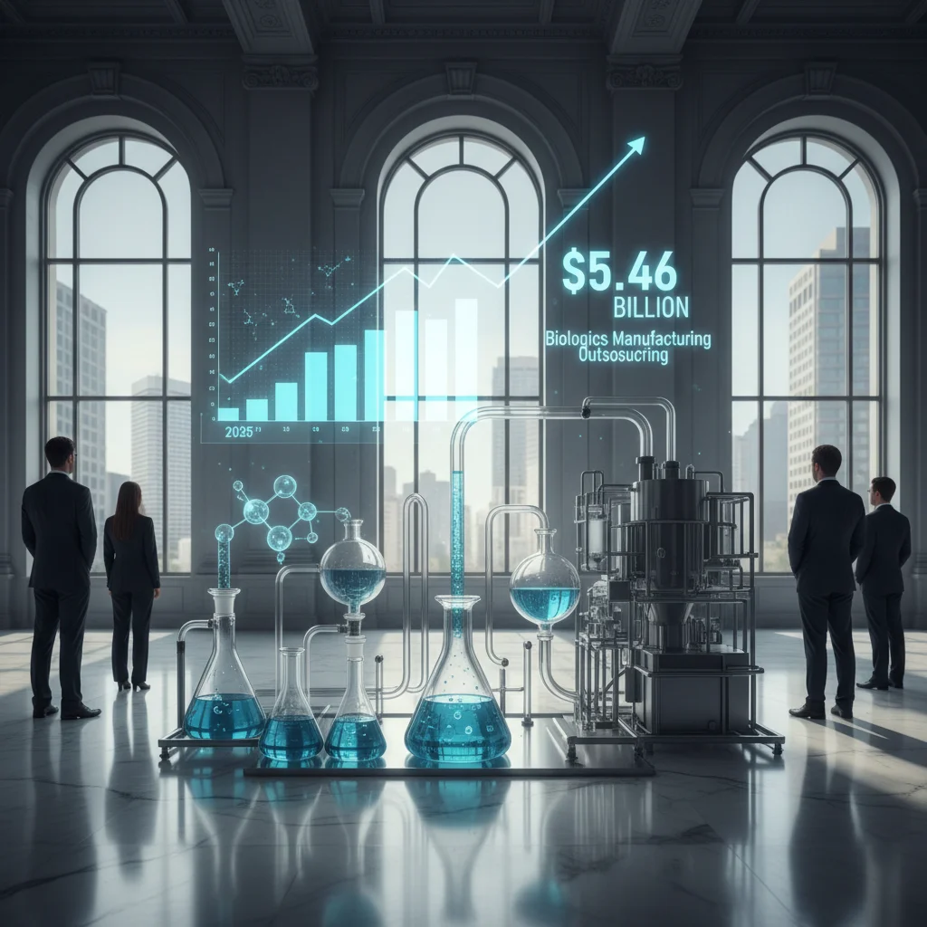 CMO/CDMO Market to Reach $5.46 Billion by 2035 as Biologics Manufacturing Outsourcing Accelerates