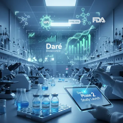 Daré Bioscience Launches Phase 2 Study for DARE-HPV Treatment