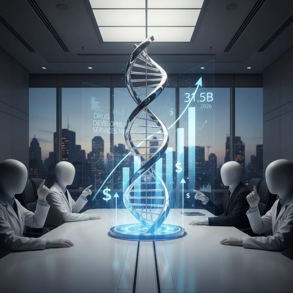Drug Development Services Market Surges to $31.5 Billion in 2026, Driven by Pharmaceutical R&D Investments