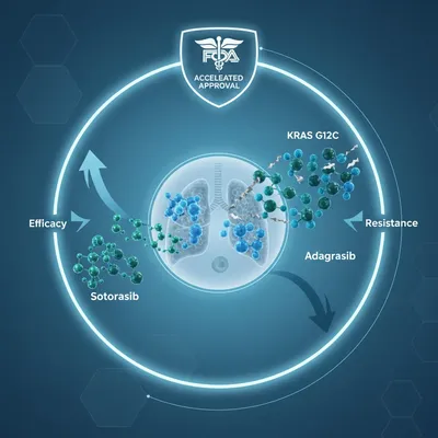 FDA Accelerated Approval of KRAS G12C Inhibitors in NSCLC: Sotorasib vs Adagrasib