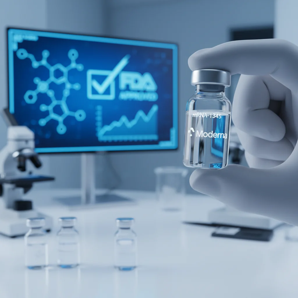 FDA Approves Moderna RSV Vaccine mRNA-1345 for Older Adults