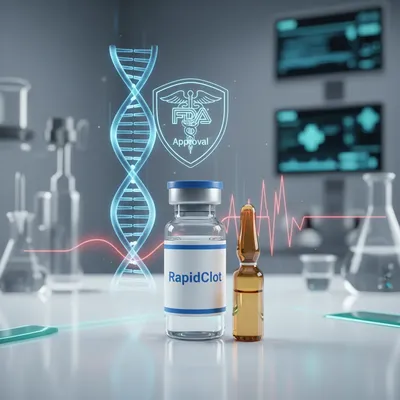FDA Approves RapidClot: Tranexamic Acid for Trauma Bleeding