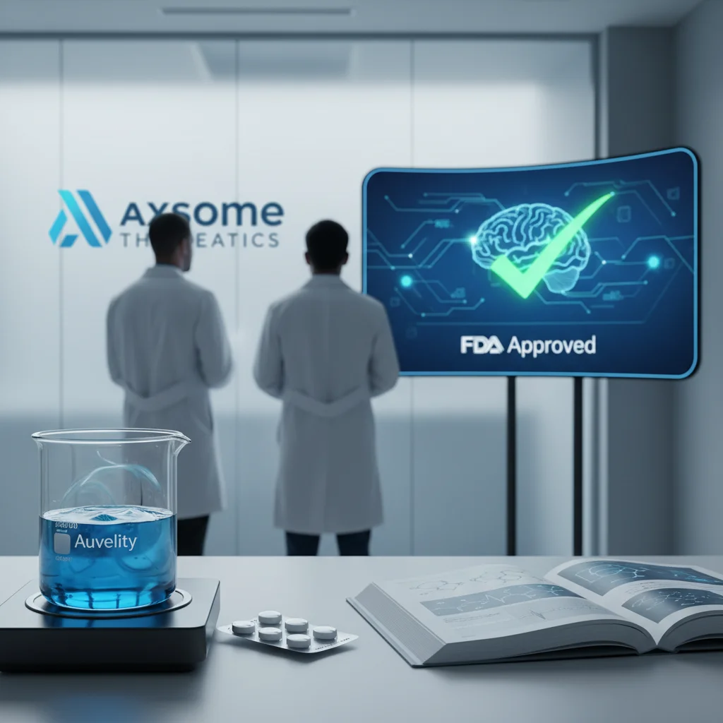 FDA Approves Auvelity for MDD: Axsome Therapeutics' New Antidepressant