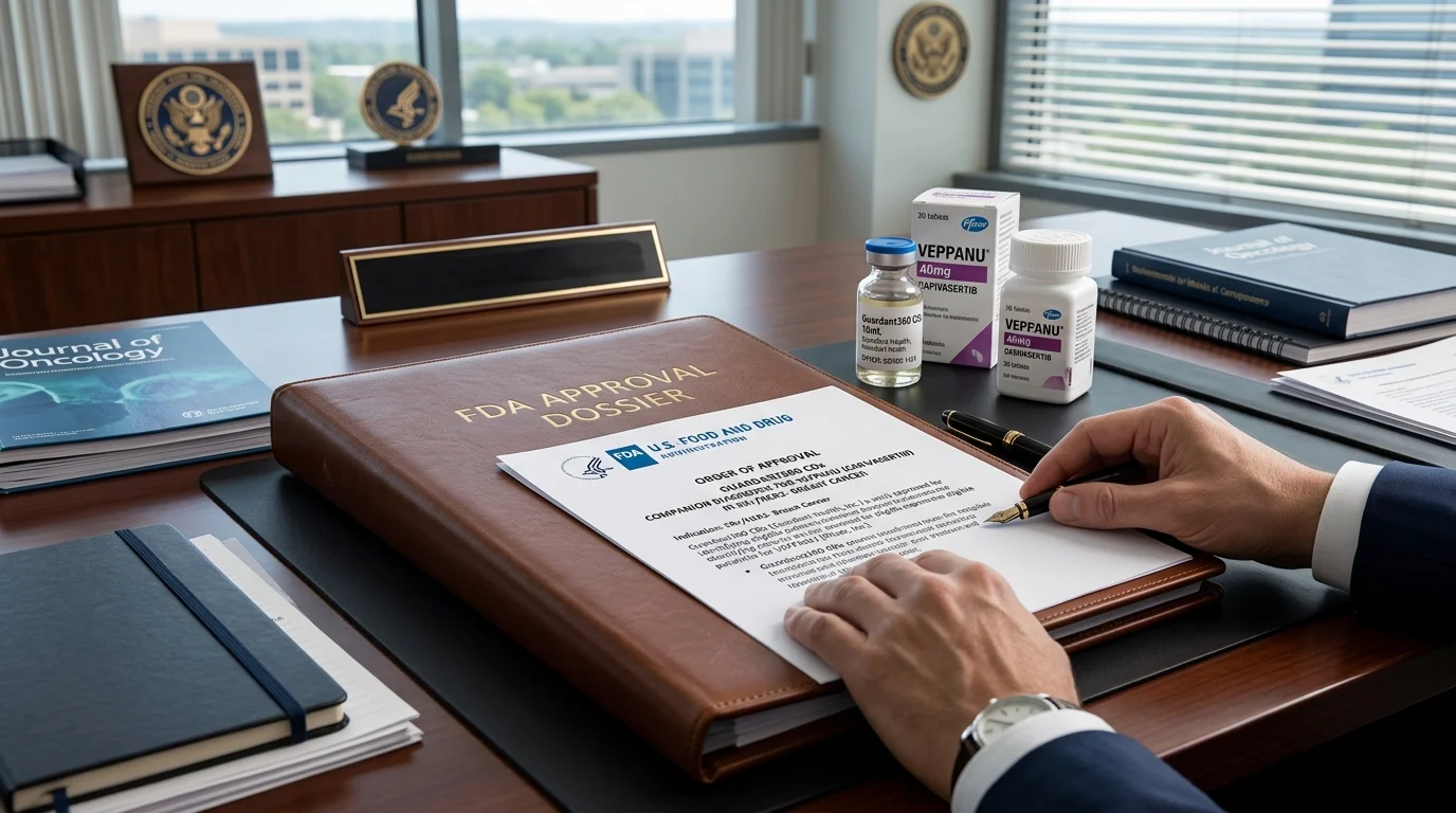 FDA Approves Guardant360 CDx as Companion Diagnostic for Pfizer's VEPPANU in ER+/HER2- Breast Cancer