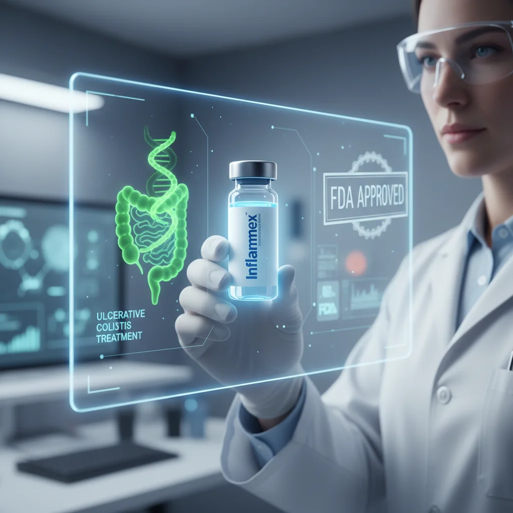 FDA Approves Inflammex: Novel Biologic for Ulcerative Colitis