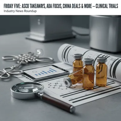 Friday Five: ASCO Takeaways, ADA Focus, China Deals & More – Clinical Trials
