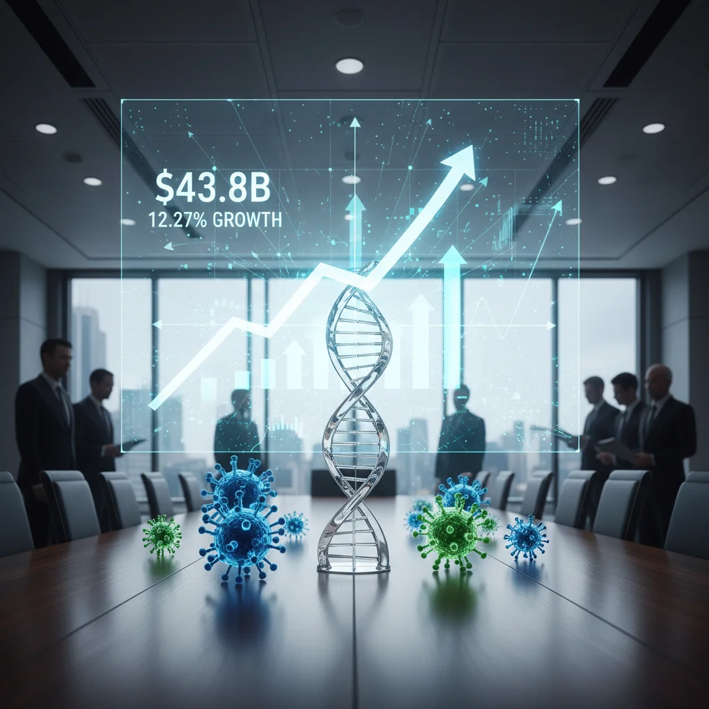 Gene Therapy Market to Reach $43.8 Billion by 2034 as CRISPR and AAV Technologies Drive 12.27% Annual Growth