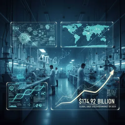 Global Drug Discovery Market to Exceed $174.92 Billion by 2035