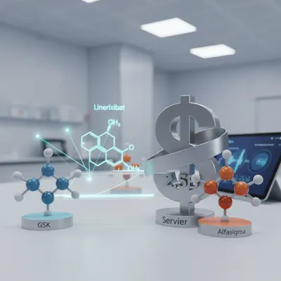 GSK and Alfasigma Licensing Agreement, Servier's $2.5B Acquisition