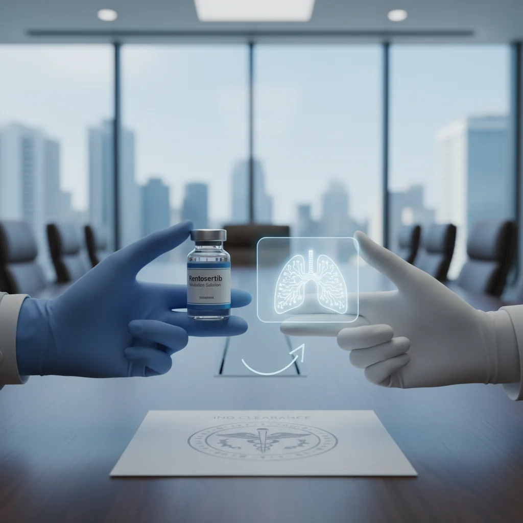 Insilico Medicine's Rentosertib Inhalation Solution Receives IND Clearance for First AI-Driven Direct-to-Lung Clinical Trial