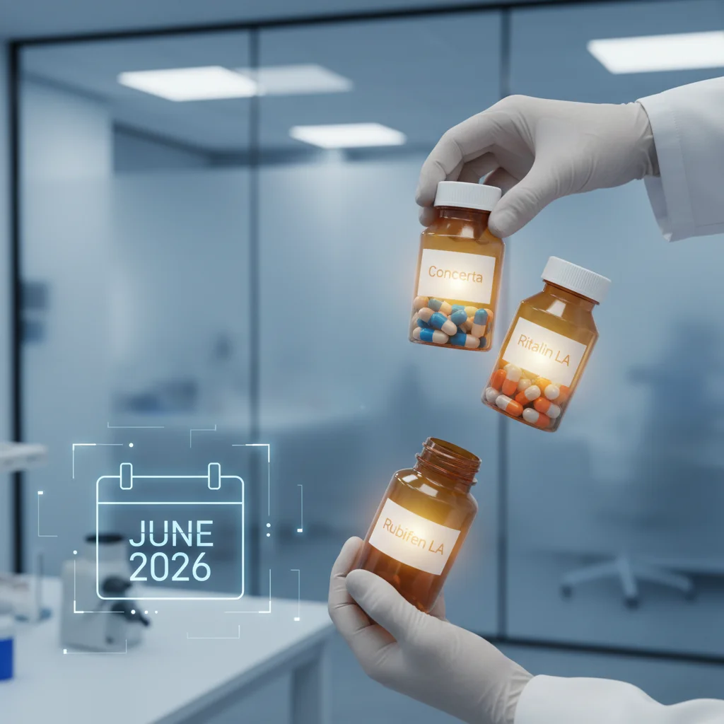 Methylphenidate Shortage Update: Concerta and Ritalin LA Supply Restored, Rubifen LA Expected by June 2026
