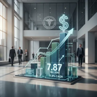 Pharmaceutical Manufacturing Software Market to Reach $7.87 Billion by 2030, Driven by 15.8% CAGR Growth