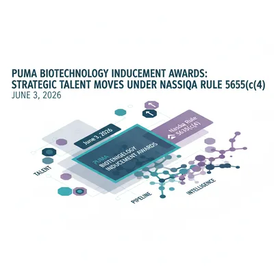 Puma Biotechnology Inducement Awards: Strategic Talent Moves Under Nasdaq Rule 5635(c)(4)