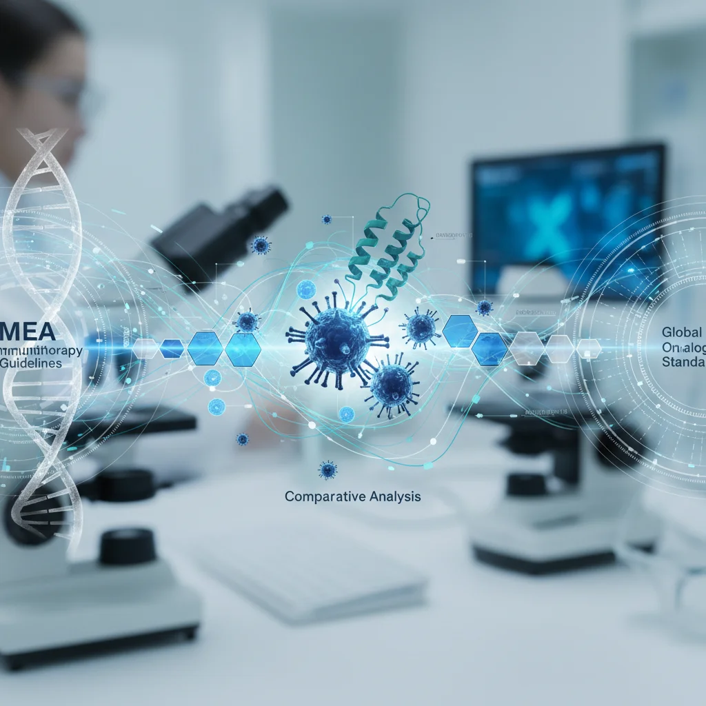 MEA Immunotherapy Guidelines: Comparative Analysis with Global Oncology Standards