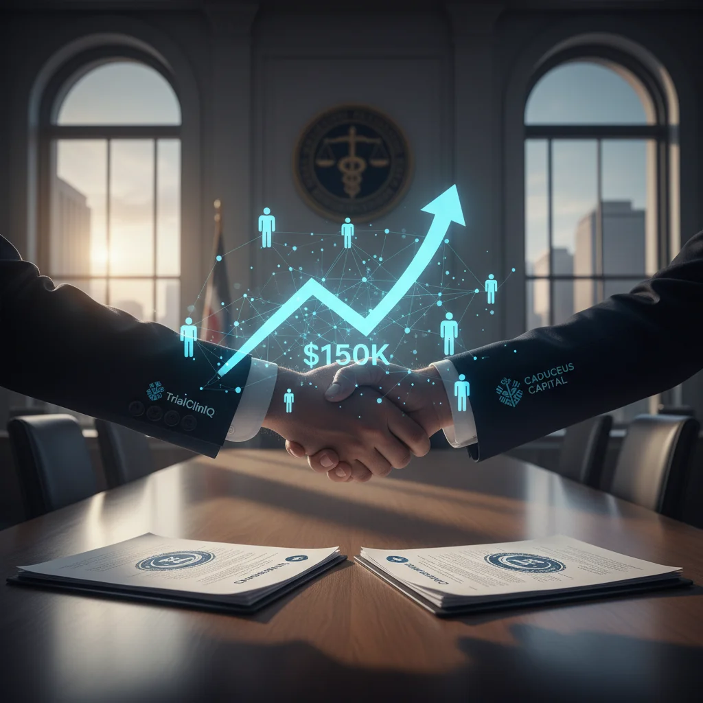 TrialClinIQ Secures $150K Investment from Caduceus Capital to Transform Clinical Trial Recruitment with AI Technology