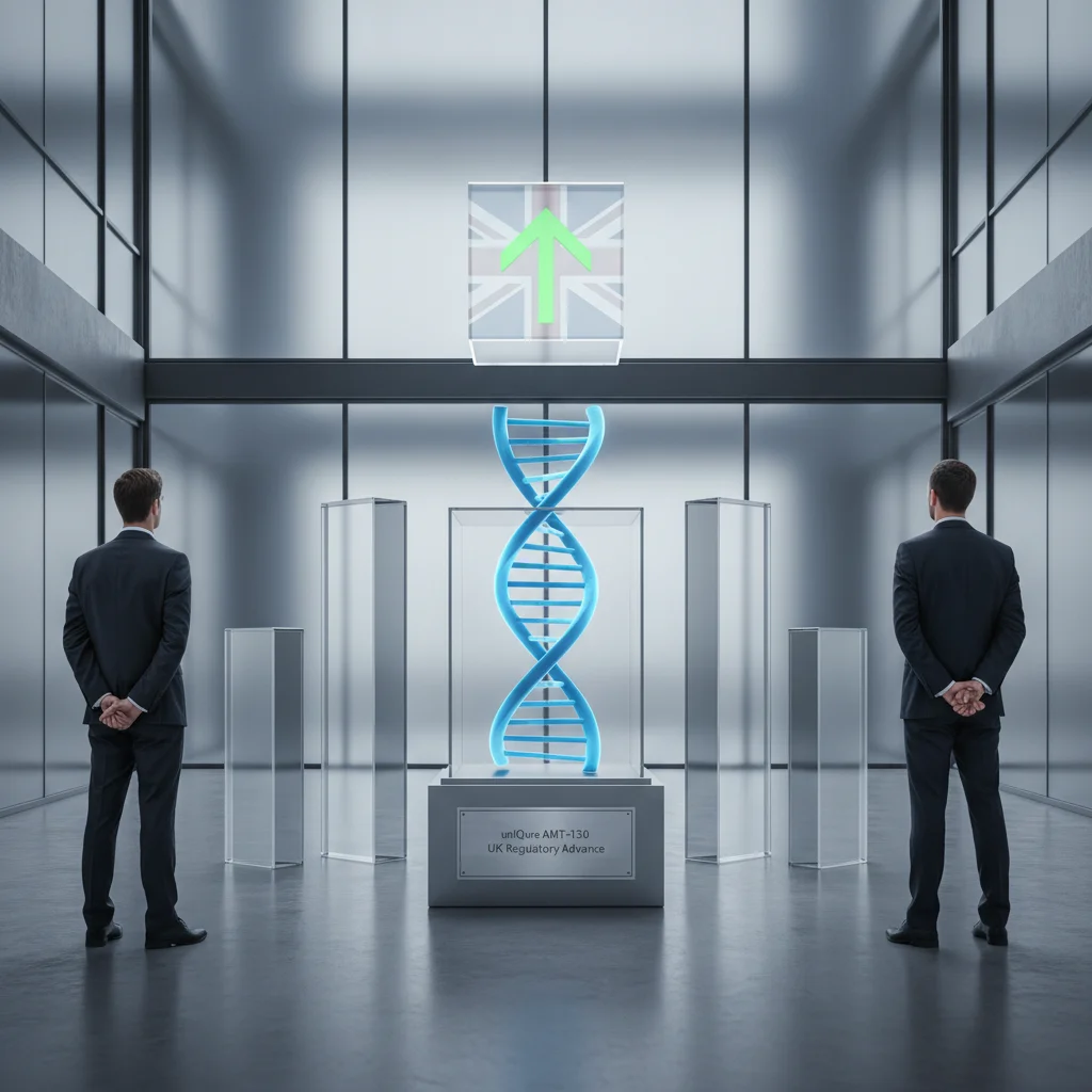uniQure AMT-130 Gene Therapy Advances Toward UK Approval for Huntington's Disease Treatment