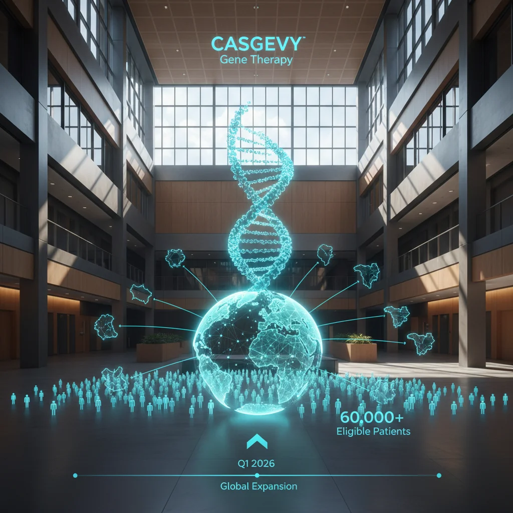 Vertex CASGEVY Gene Therapy Reaches 60,000+ Eligible Patients Across 10 Countries as Q1 2026 Results Show Global Expansion