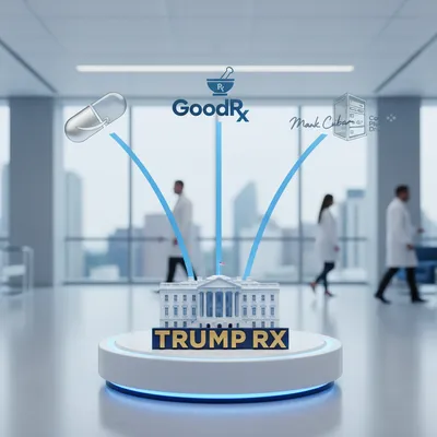 White House Collaborates with Amazon, GoodRx, and Mark Cuban on TrumpRx Initiative