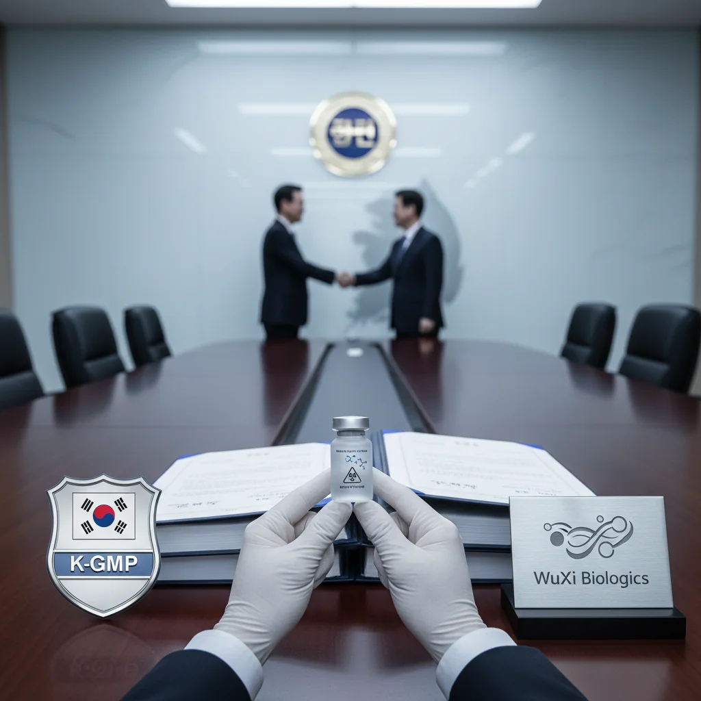 WuXi Biologics Receives South Korea GMP Certification for Bispecific Antibody Manufacturing