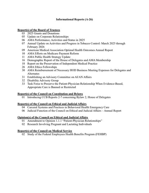 A26 Informational Reports: Insights for Pharma Stakeholders — cover