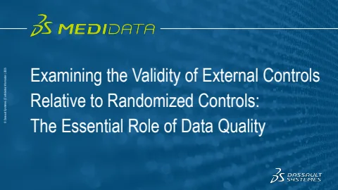 Examining the Validity of External Controls Relative to Randomized Controls