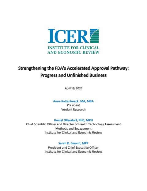 Strengthening the FDA's Accelerated Approval Pathway: Progress and Unfinished Business