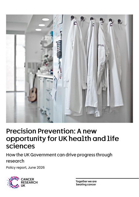 Precision Prevention: UK Government's Role in Unlocking Biology-Based Cancer Prevention Research — cover