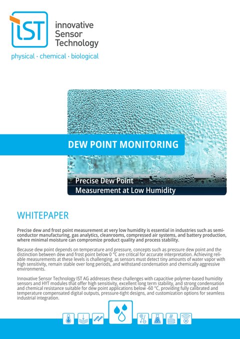 Optimizing Pharmaceutical Manufacturing: The Critical Role of Dew Point Monitoring