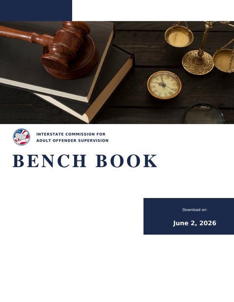 ICAOS Bench Book — cover
